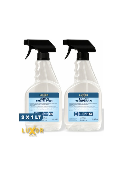 Luxor Kimya Ekran Gözlük Lcd Temizleyici 2 x 1 L Luxor Kimya Ekran Gözlük Lcd Temizleyici 2 x 1 L