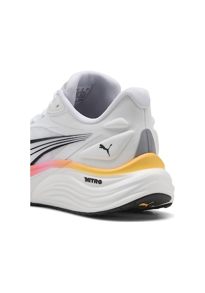 Puma Electrify Nitro 4 Erkek Beyaz Koşu Ayakkabısı 31078924 Beyaz