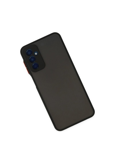Samsung Galaxy Uyumlu M13 Kılıf Montreal Silikon Kapak - Siyah -