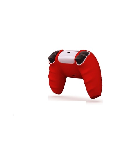 Playstation 5 Dualsense Kontroller Matris Oyun Kolu Silikon Kılıf Kırmızı
