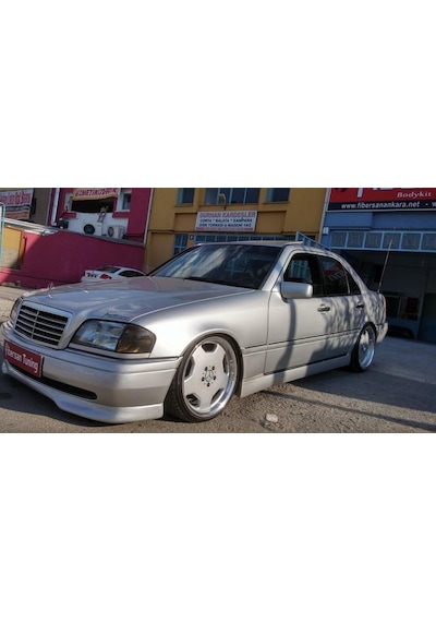 Mercedes C200 Yan Marşpiyel Takımı-----Fibersan Tuning
