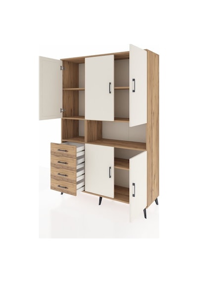 Hyperion Dolap 7 Raflı 4 Çekmeceli 5 Kapaklı 132x44x195 Çam-aytaşı/çam Aytası/atlas Çam Hyperion Dolap 7 Raflı 4 Çekmeceli 5 Kapaklı 132x44x195 Çam-aytaşı/çam Aytası/atlas Çam