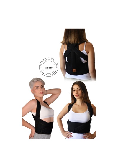 Balenli Dik Duruş Korsesi Sırt Ve Bel Kamburluk Önleyici Dik Durma Korsesi Unisex Kalın Balenli