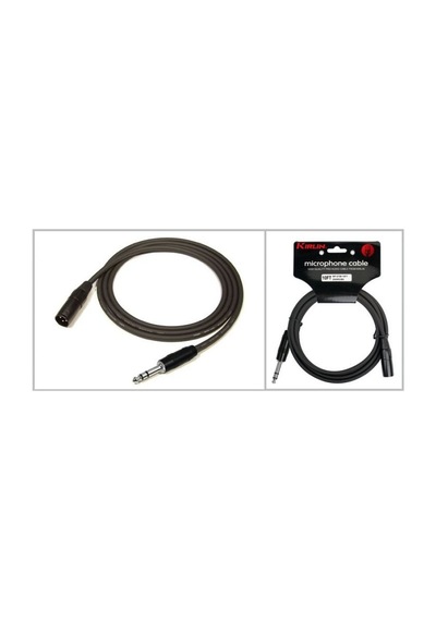 Kirlin Mp-273b-3m-Bk Xlr-Trs 3 Metre Kablo