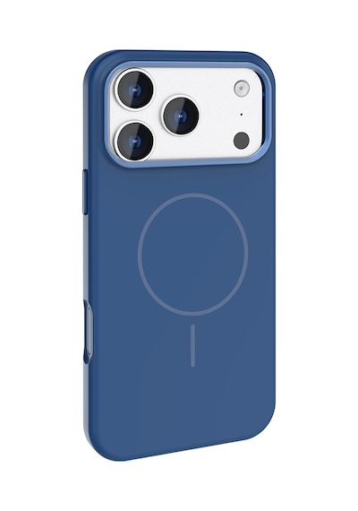 More Tr Apple Uyumlu iPhone 17 Pro Kılıf M-safe Şarj Özellikli Metal Kamera Çerçeveli Mtr Edi Silikon Kapak - Titanyum-g Gri