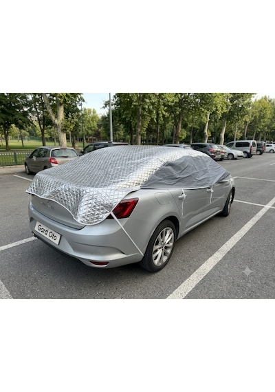 Gard Oto Universal Sedan Araç Brandası Su Geçirmez Gri