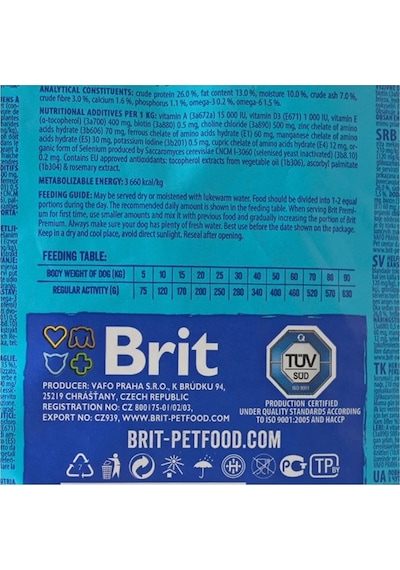 Premium Nature Sensitive Kuzulu Ve Pirinçli Yetişkin Köpek Maması 15kg + 3kg