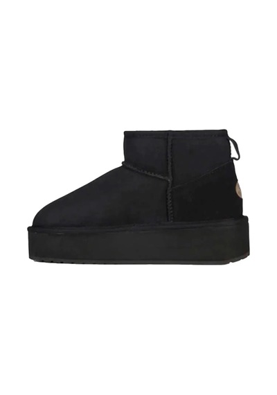 Emu Australia Emu Australia Stinger Micro Flatform Kadın Siyah Bot 98 Siyah