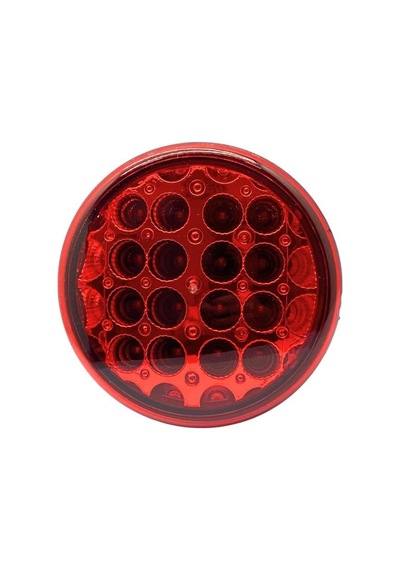 24v Arka Sis Lambası Ledli Yuvarlak Temsa/prestıj/cobra Otobüs 122 Mm