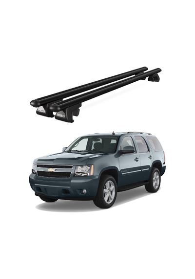 Venüs Chevrolet Tahoe 2007-2014 Uyumlu Siyah Ara Atkı Port Bagaj Tavan Barı