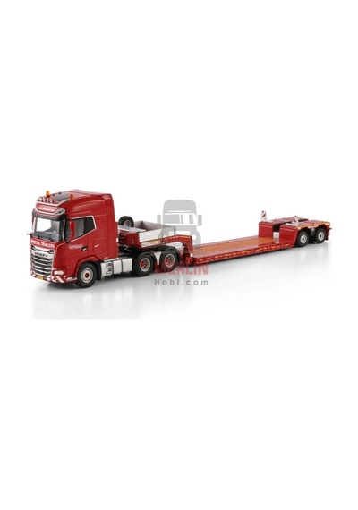 1/50 Nooteboom Red Line Daf Xg+ My25 6x4 Euro Px Low Loader - 2 Axle