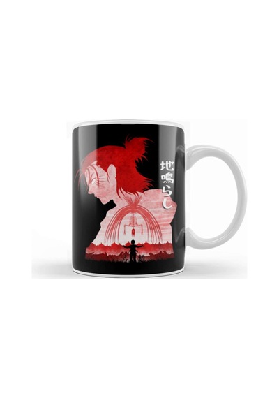 Attack On Titan The Rumbling 01 Kupa Bardak Porselen Karışık