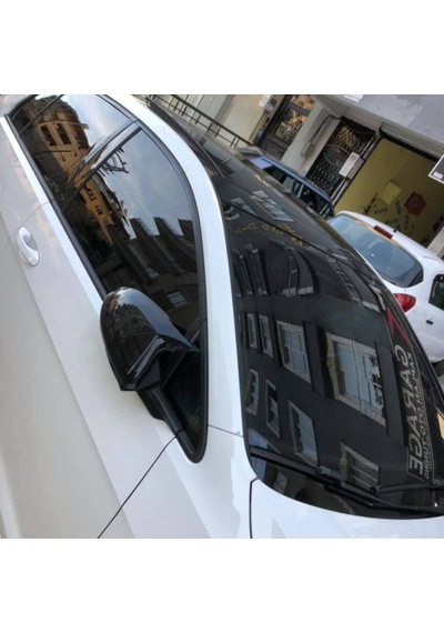 Golf 7 7.5 Batman Yarasa Ayna Kapağı Piano Black Abs Plastik