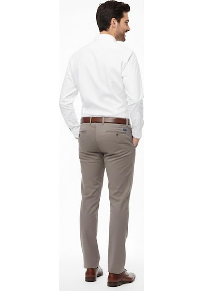 Günce Erkek Regular Fit Kumaş Pantolon Likra Kumaş Bgl-st05031 Bej