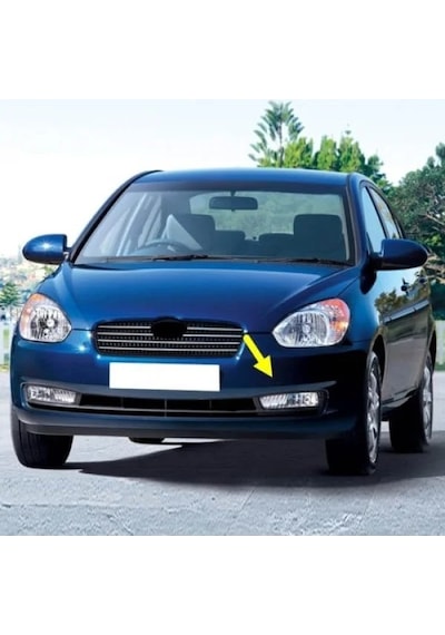 Hyundai Accent Era 2006-2011 Uyumlu Ön Tampon Çeki Demiri Kapağı
