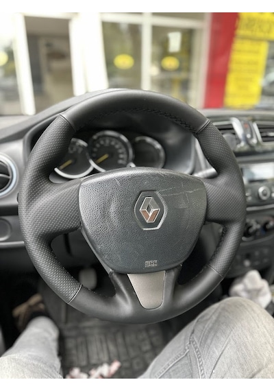 Renault Symbol 2015-2017 Araca Özel Direksiyon Kılıfı Soft Nokta