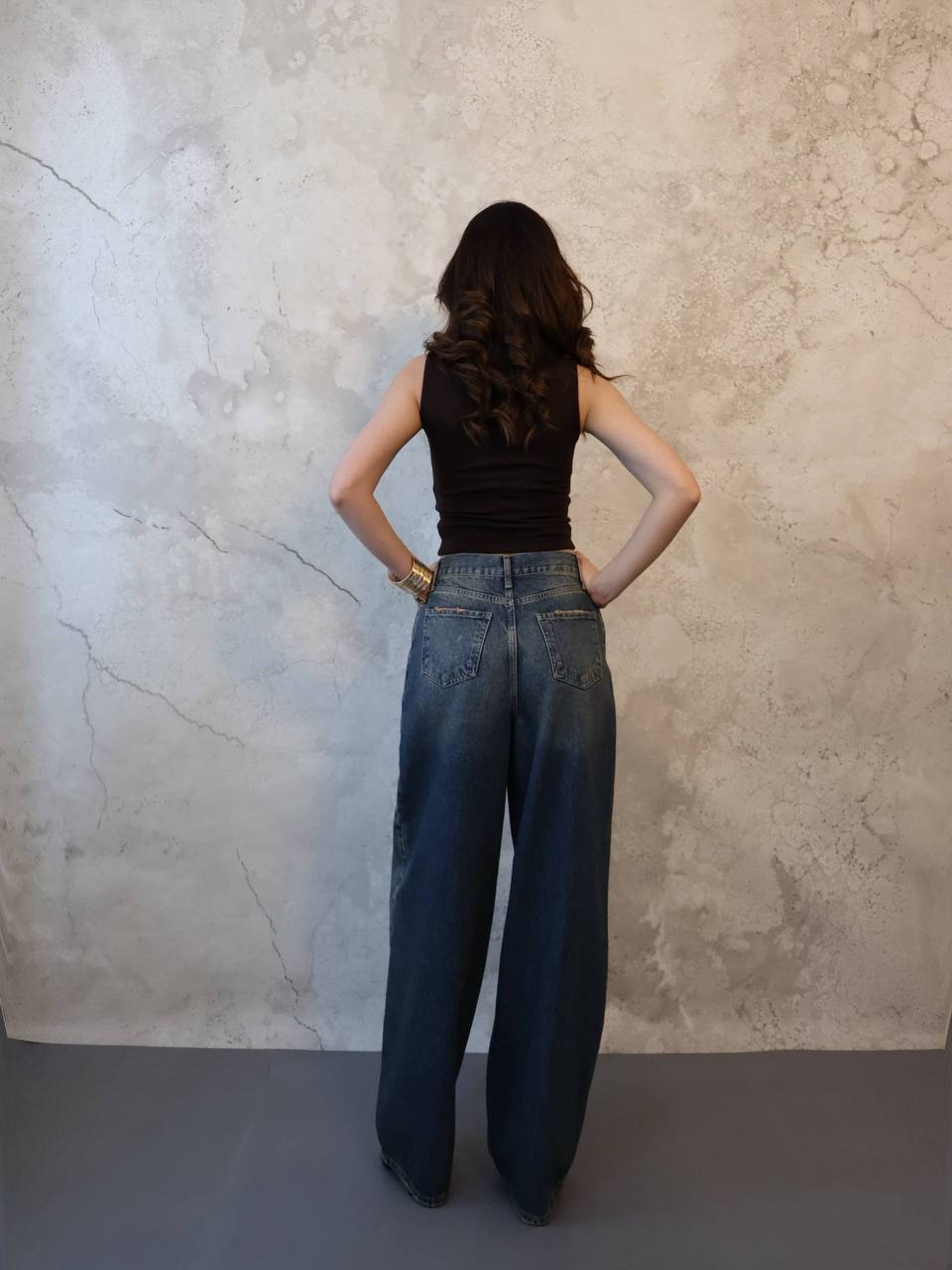 Hopıan Kadın Mavi Yüksek Bel Geniş Paça Vintage Yıkama Wide Leg Jean Pantolon Blue Jeans Hopıan Kadın Mavi Yüksek Bel Geniş Paça Vintage Yıkama Wide Leg Jean Pantolon Blue Jeans