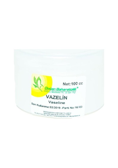 Doğan Baharatçılık Kokusuz Doğal Katkısız Saf Beyaz Vazelin 100 ML