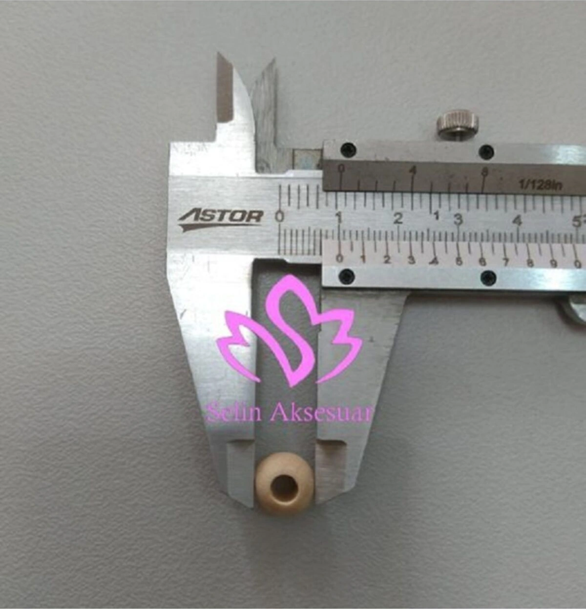 Vernikli Ahşap Boncuk 10 Mm 100 Gr Ort 250 - 300 Adet Ahşap Rengi