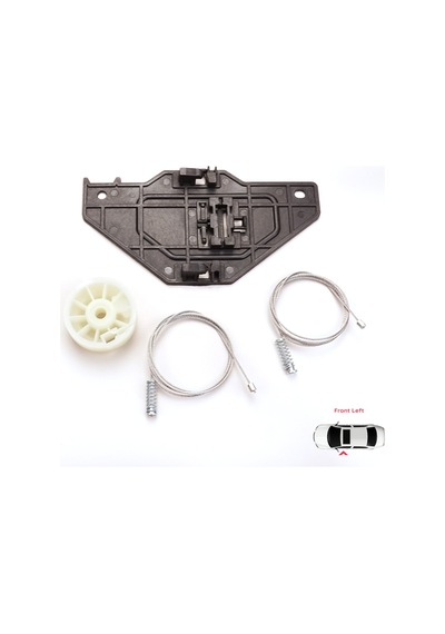 Ön Sol Cam Kriko Set Peugeot Partner Berlingo 2 B9 2008-2018 İçin Standart