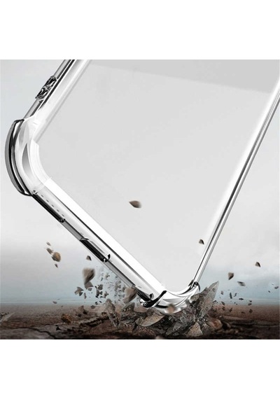 Samsung Uyumlu Galaxy A6 Plus 2018 Kılıf Şeffaf Nitro Anti Shock Kapak Renksiz