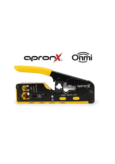 Apronx Apx-cr45 Rj45 Rj11 Yeni Nesil Pense Seti Cat5/cat6/cat7 Yedek Bıçaklı