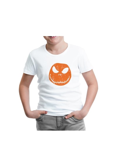 Lord Tshirt Halloween - Face Beyaz Çocuk Tshirt