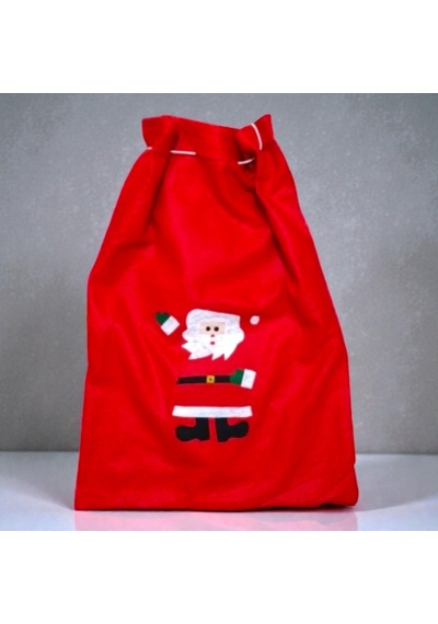 Yılbaşı Hediye Çuvalı Noel Baba Hediye Çuvalı 70x50 Yılbaşı Süsleri