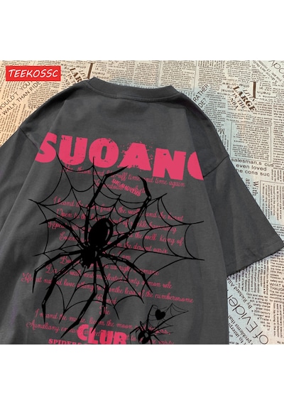 Noıssey Urban Pop Graphic Kadın Tişört Koleksiyonukod 5191 Füme