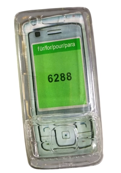 Nokia 6288 Uyumlu Telefon Koruyucu Şeffaf Mika Kapak -