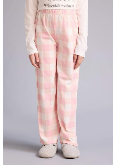 Defacto %100 Pamuklu 2'li Pijama Takımı Kız Çocuk H0102A826SP