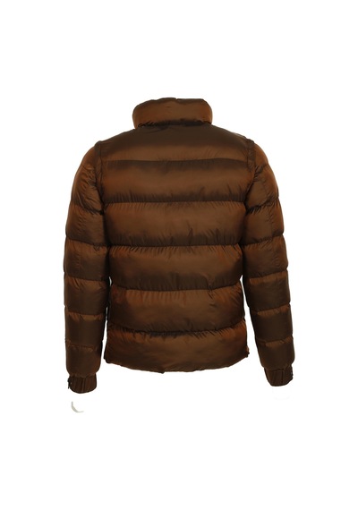 Erkek Kiremit Termo Dolumlu Two Tone Rüzgar Ve Su Itici Slim Fit Mont Ncs Jeans 4990-Kiremit