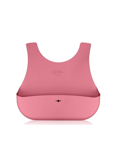 Silikon Mama Önlüğü Pembe 5 Adet