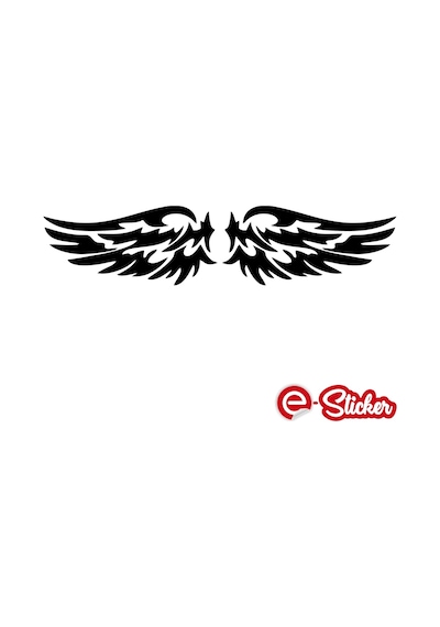 2 Adet Kanat Sticker, Oto Sticker Araba Sticker