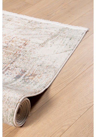 Polipropilen Polyester Pamuk Tabanlı Dokuma Halı Otantik Modern Salon Mutfak Halısı Beige Rengi G0681a Bej