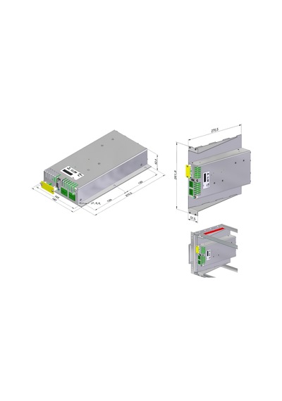 Ods-750 7277t Yüksek Güçlü Endüstriyel Ve Demiryolu Dc/ac İnvertör 450 750w 12-110vdc 120/230vac