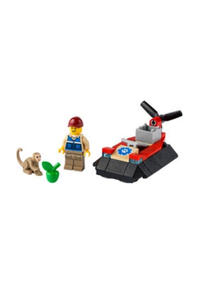 LEGO® 30570 City Vahşi Hayvan Kurtarma Hoverkraftı 35 Parça