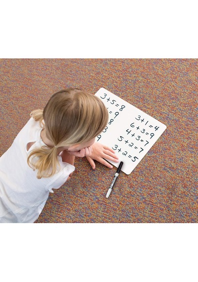 Pacon Whiteboard, 1-sided, Plain, 9" X 12", 10 Boards