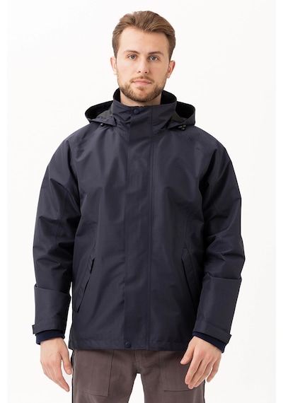 Armadillo Davraz 3n1 Parka Çıkarılabilir İç Polar, Suya & Rüzgâra Dayanıklı, Kışlık Erkek Parka Lacivert