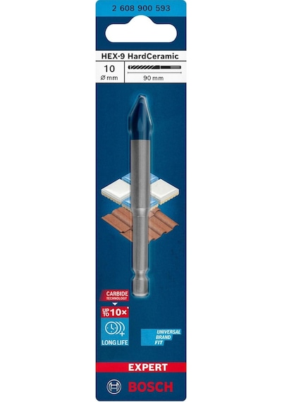 Bosch Expert 10x90 Mm Hex-9 Sert Seramik Matkap Ucu 2608900593