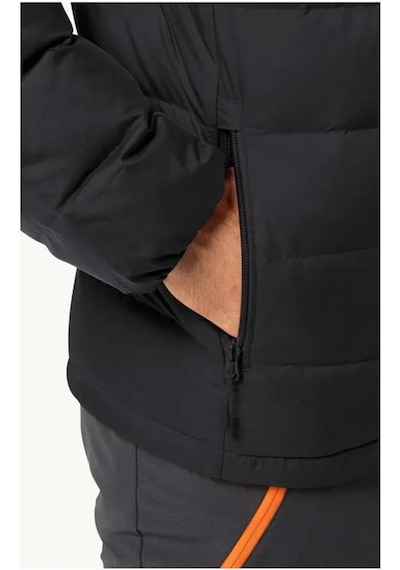 Jack Wolfskin Ather Down Jkt M Rds 1207681-out Ceket Black Erkek Mont Siyah