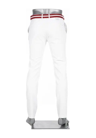 Alberto Ian 3xdry Cooler Slim Fit Erkek Pantolonu Whıte 100
