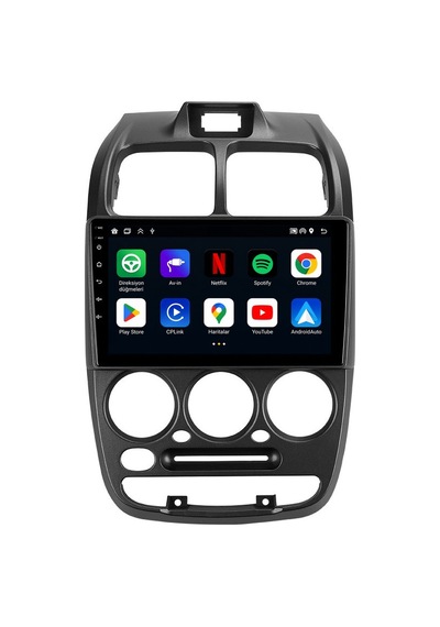 Hyundai Accent 2000-2007 Android Multimedya Carplay Android Auto Navigasyon 10gb Ram 256gb Pro 9"