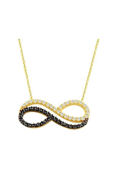Bilezikhane Kolye Sonsuzluk Yin Yang 2,28 Gram 14 Ayar Altın