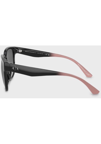 Armani Exchange Bayan Gözlük 0ax4136su 821111 56 Parlak Siyah-degrade Gri