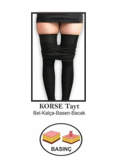 Norm Body Tayt Korse SiYAH