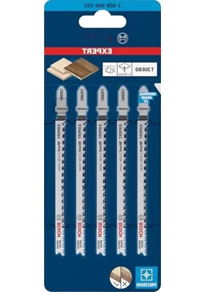 5 Adet 2 Taraflı Temiz Ahşap Dekupaj Testere Bıçağı 117 Mm