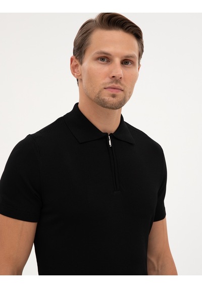 Pierre Cardin Erkek Siyah Kazak /triko 50302609-vr046 Siyah