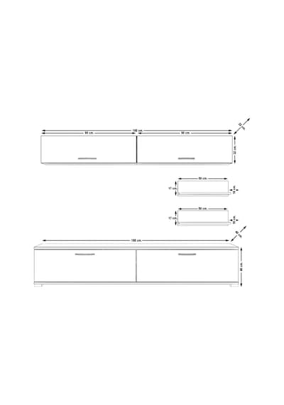 Decoraktiv Eko 5 Slm Std Tv Ünitesi Tv Sehpası Ceviz