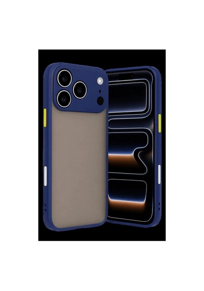 Apple iPhone Uyumlu,  17 Pro Max Kılıf Montreal Silikon Kapak - Lacivert